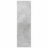 vidaXL Scarpiere Muro 2pz Grigio Cemento 80x18x60cm Legno Multistrato