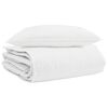 vidaXL Duvet Invernale con cuscino 2 pz Bianco Piuma d'anatra