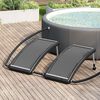 vidaXL Pannelli Solari Termici Curvi per Piscina 2 pz 110x65 cm