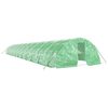 vidaXL Serra con Telaio in Acciaio Verde 120 m&sup2; 24x5x2,3 m