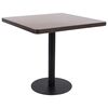 vidaXL Tavolo da Bistr&ograve; Marrone Scuro 80x80 cm in MDF