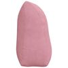 vidaXL Cuscino per Schiena Rosa 100 x 24 x 50 cm Velluto