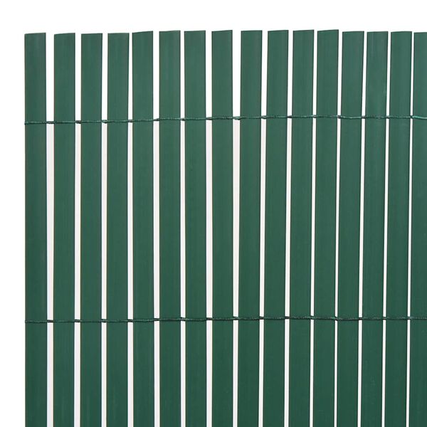 vidaXL Recinzione per Giardino Verde 150 x 500 cm PVC