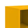 vidaXL Credenza Giallo Senape 100,5x39x72 cm in Acciaio