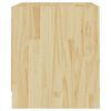 vidaXL Comodini 2 pz 40x30,5x35,5 cm in Legno Massello di Pino