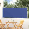 vidaXL Tenda Laterale Retrattile per Patio 100x300 cm Blu