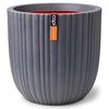 Capi Vaso Rotondo Urban Tube 35x34 cm Grigio Scuro