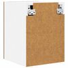 vidaXL Armadio pensile 2 pcs Rovere Artigiano e Bianco 30 x 31 x 40 cm