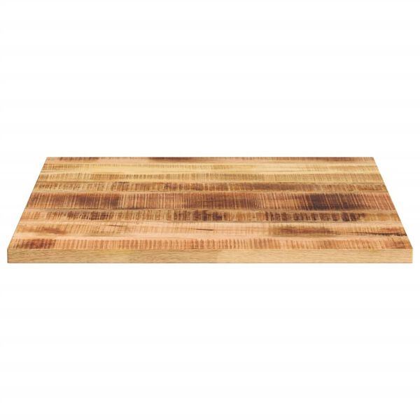 vidaXL Piano per Tavolo 70x70x3,8 cm Quadrato Legno di Mango Grezzo