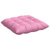 vidaXL Cuscini per Seduta 4 pcs Rosa 40 x 40 x 6 cm Tessuto