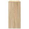 vidaXL Credenza con Cassetti e Ante Rovere Sonoma 70,5x34x74,5 cm