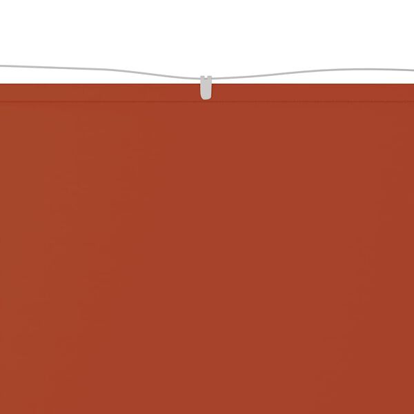 vidaXL Paravento Verticale Terracotta 100x1200 cm in Tessuto Oxford