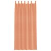 vidaXL Tende in Voile con Passanti 2 pz Terracotta 140x245 cm