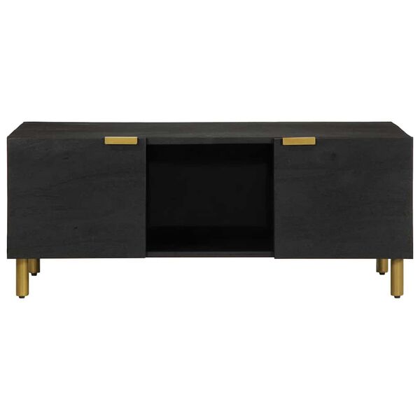 vidaXL Tavolino da Salotto Nero 100x54x40 cm in Legno Multistrato