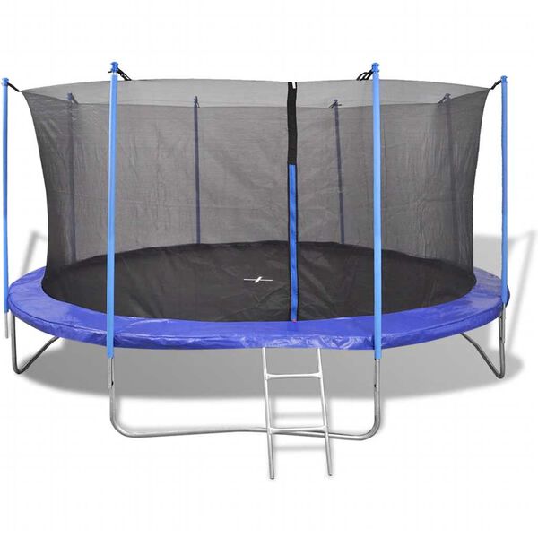 vidaXL Set per Trampolino 5 pz 3,96 m