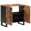 vidaXL Mobile Lavabo 62x33x58 cm Legno Massello Recupero e Multistrato