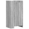 vidaXL Scarpiera Grigio Sonoma 52x37,5x100 cm in Legno Multistrato
