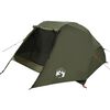 vidaXL Tenda da Pesca per 5 Persone Verde Oliva Impermeabile