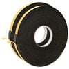 vidaXL Nastro adesivo in schiuma 2 pcs Nero 15mm x 10m Schiuma CR