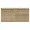 vidaXL Contenitore da Giardino Beige Misto 283L in Polyrattan