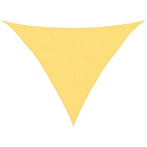 vidaXL Vela Parasole 160 g/m&sup2; Beige 2,5x2,5x3,5 m in HDPE