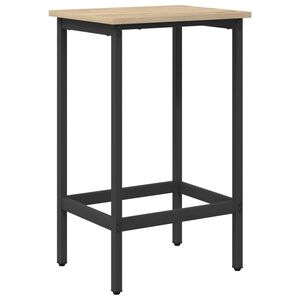 vidaXL Sgabello da bar Rovere Sonoma 40 x 32 x 64 cm