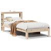 vidaXL Giroletto con Testiera 90x200 cm in Legno Massello di Pino