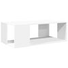 vidaXL Tavolino da Salotto Bianco 89,5x48x30 cm in Legno Multistrato
