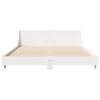vidaXL Letto senza Materasso Bianco 120x190 cm Legno Massello di Pino
