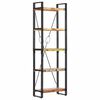 vidaXL Libreria a 5 Ripiani 60x30x180 cm in Massello di Recupero