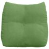 vidaXL Cuscino per Schiena Verde chiaro 45 x 24 x 50 cm Velluto