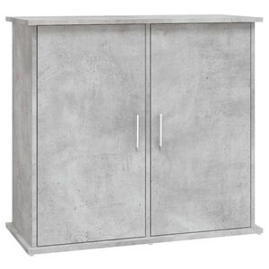 vidaXL Supporto per acquario in cemento grigio 81x36x73 cm in legno ingegnerizzato