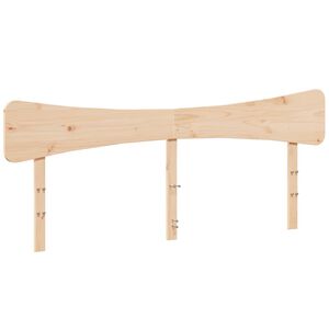 vidaXL Testiera 200 cm in Legno Massello di Pino