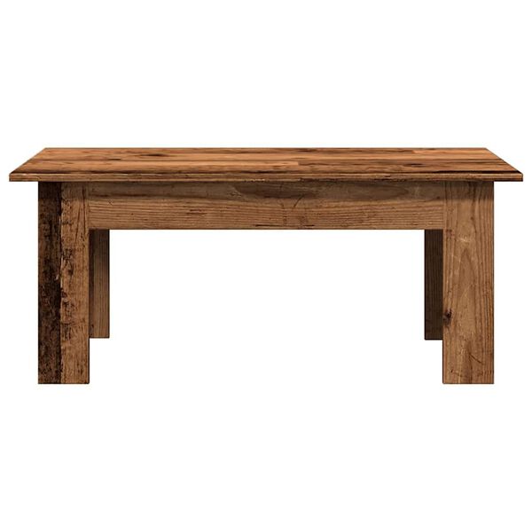 vidaXL Tavolino Salotto Legno Antico 100x60x42 cm in Legno Multistrato