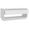 vidaXL Mobile TV Bianco 102x41x44 cm in Legno Multistrato