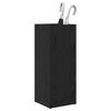 vidaXL Supporto per Ombrellone Rovere Nero 25 x 24,5 x 64 cm