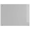 vidaXL Rivestimento da Cucina 2 pcs Grigio chiaro 80 x 60 cm