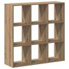 vidaXL Libreria Rovere Artigianale 102x32x102 cm in Legno Multistrato