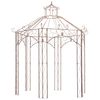 vidaXL Padiglione da Giardino Marrone Anticato 3 m in Ferro