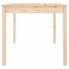 vidaXL Tavolo da Giardino 82,5x82,5x76 cm in Legno Massello di Pino