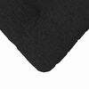 vidaXL Cuscini per Seduta 4 pcs Nero 40 x 40 x 12 cm Tessuto