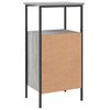 vidaXL Comodini 2pz Grigio Sonoma 41x31x80 cm in Legno Multistrato