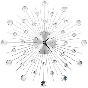vidaXL Orologio da Parete con Movimento al Quarzo Design Moderno 50 cm