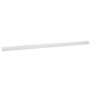 vidaXL Paragradini 10 pz Argento 67 x 3 x 2 cm Alluminio