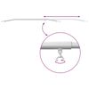 vidaXL adatto per supporto per telo piatto 2 pcs Argento 100-145 cm