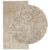 vidaXL Tappeto a Pelo Lucido Lungo ISTAN Effetto Beige 100x200 cm