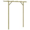 vidaXL Pergolato da Giardino 205x40x203 cm in Legno