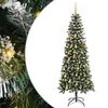 vidaXL Albero di Natale artificiale Verde 210 cm