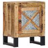 vidaXL Comodino 40x30x50 cm in Legno Massello di Mango