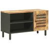 vidaXL Armadi di Stoccaggio Naturale 80 x 33 x 46 cm